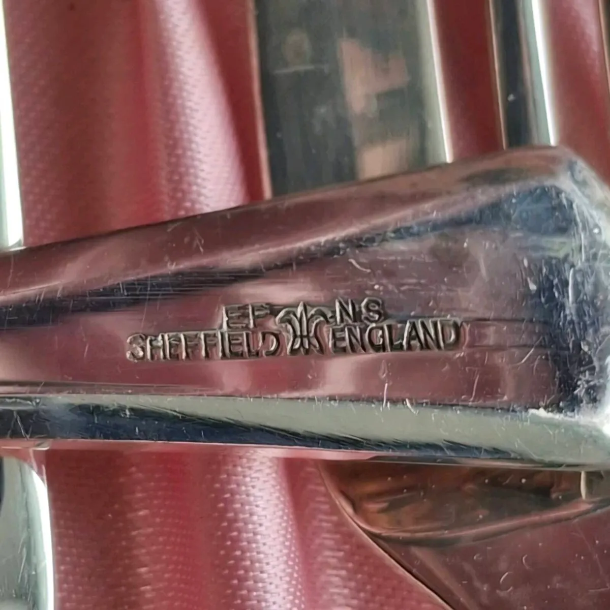 Vintage Silverplate Cake Fork Set - Image 3