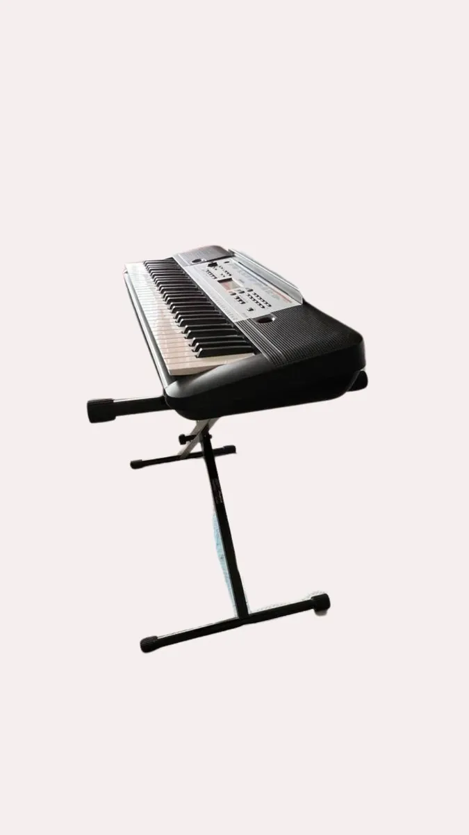 Yamaha Electronic Keyboard with Stand - Image 2