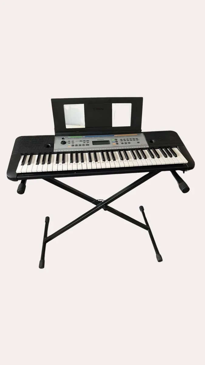 Yamaha Electronic Keyboard with Stand - Image 1