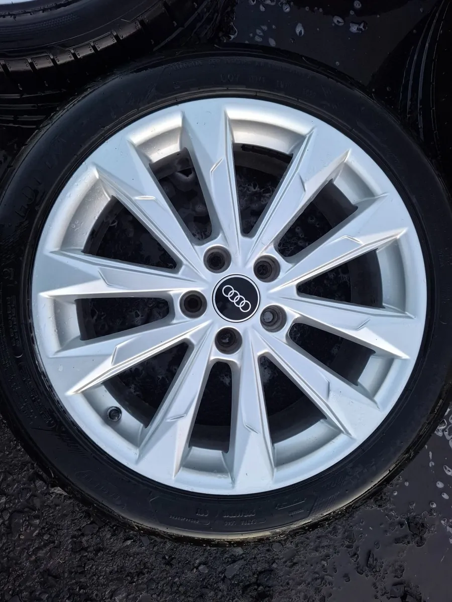 18" Audi,  Vw,  Seat,  Skoda Alloys with tyres - Image 1