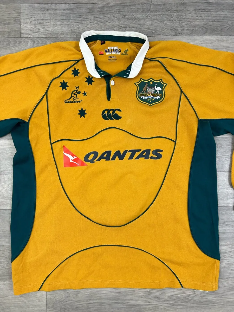 Vintage 2007 Australia Wallabies Rugby Jersey L - Image 2