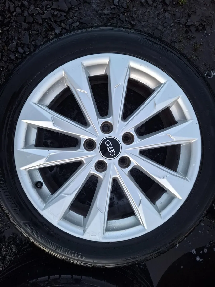 18" Audi,  Vw,  Seat,  Skoda Alloys with tyres - Image 2
