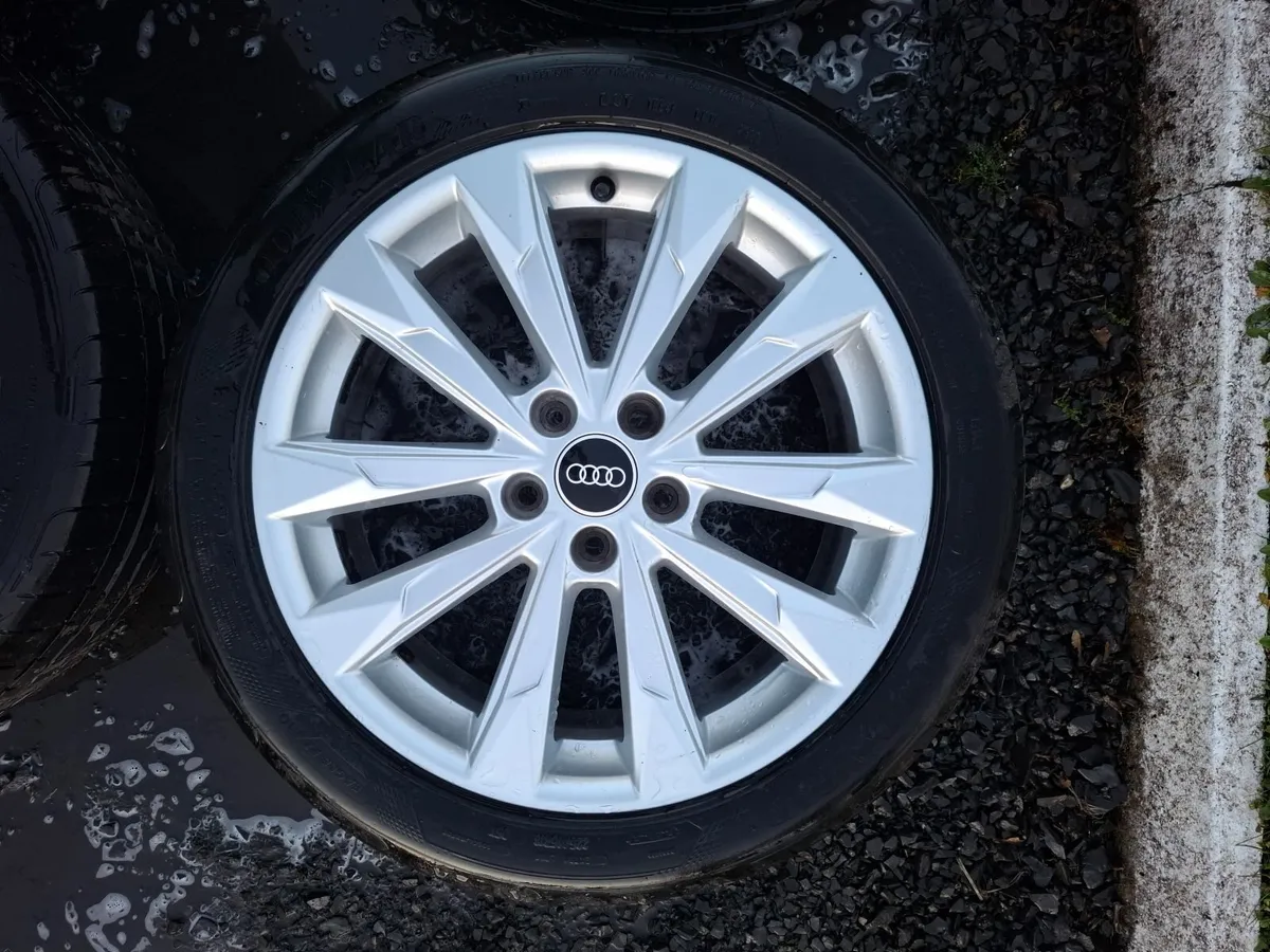 18" Audi,  Vw,  Seat,  Skoda Alloys with tyres - Image 4
