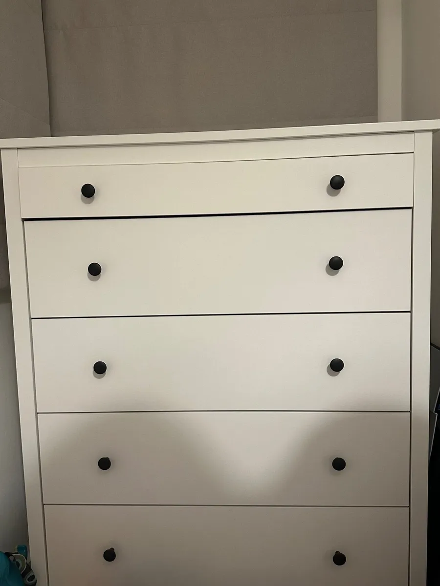 IKEA KOPPANG chest/5 drw 90x114 white