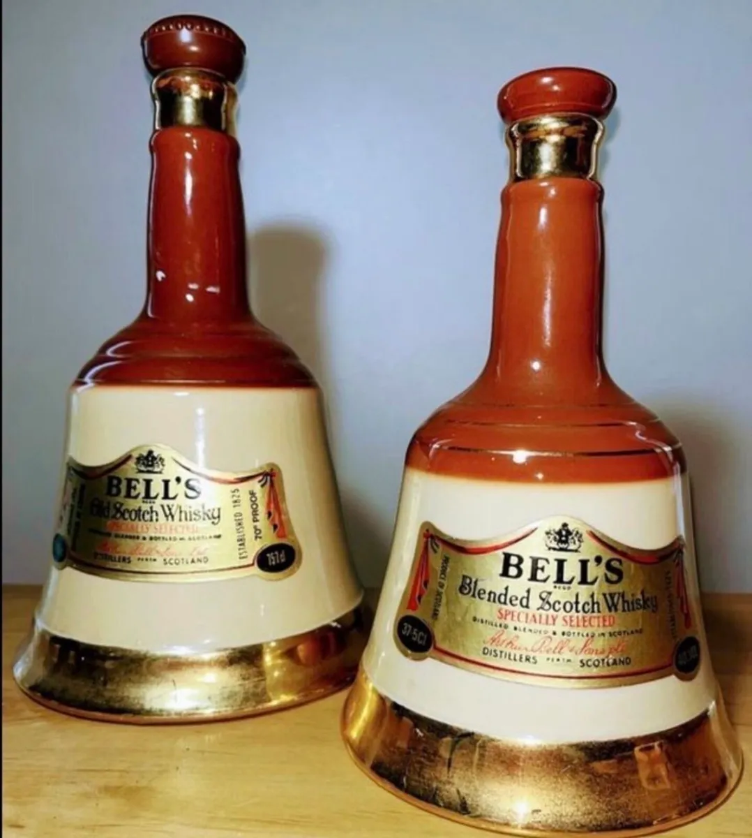 Bells Scotch Whiskey Decanters - Image 1