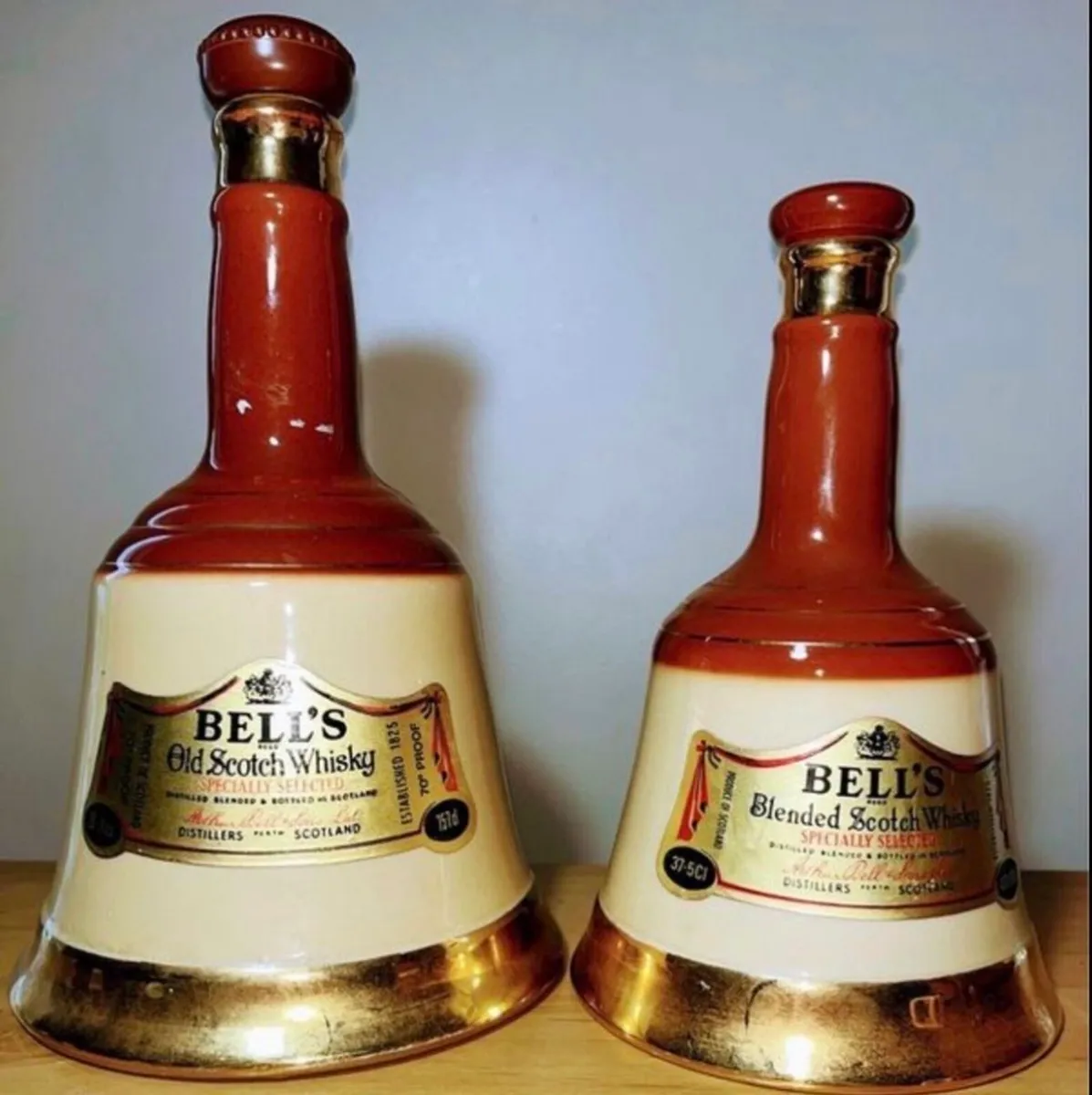 Bells Scotch Whiskey Decanters - Image 2