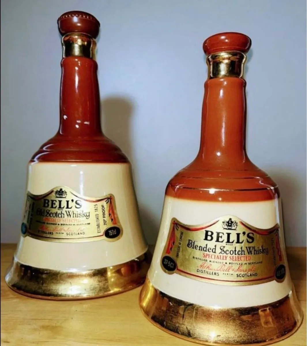 Bells Scotch Whiskey Decanters - Image 3