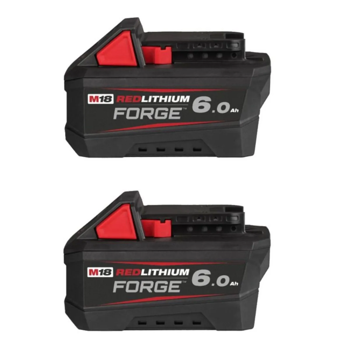 Milwaukee 6Ah Forge Batteries + Fast Charger - Image 1