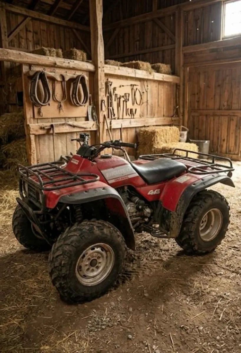 Honda farming quad for sale - Image 2