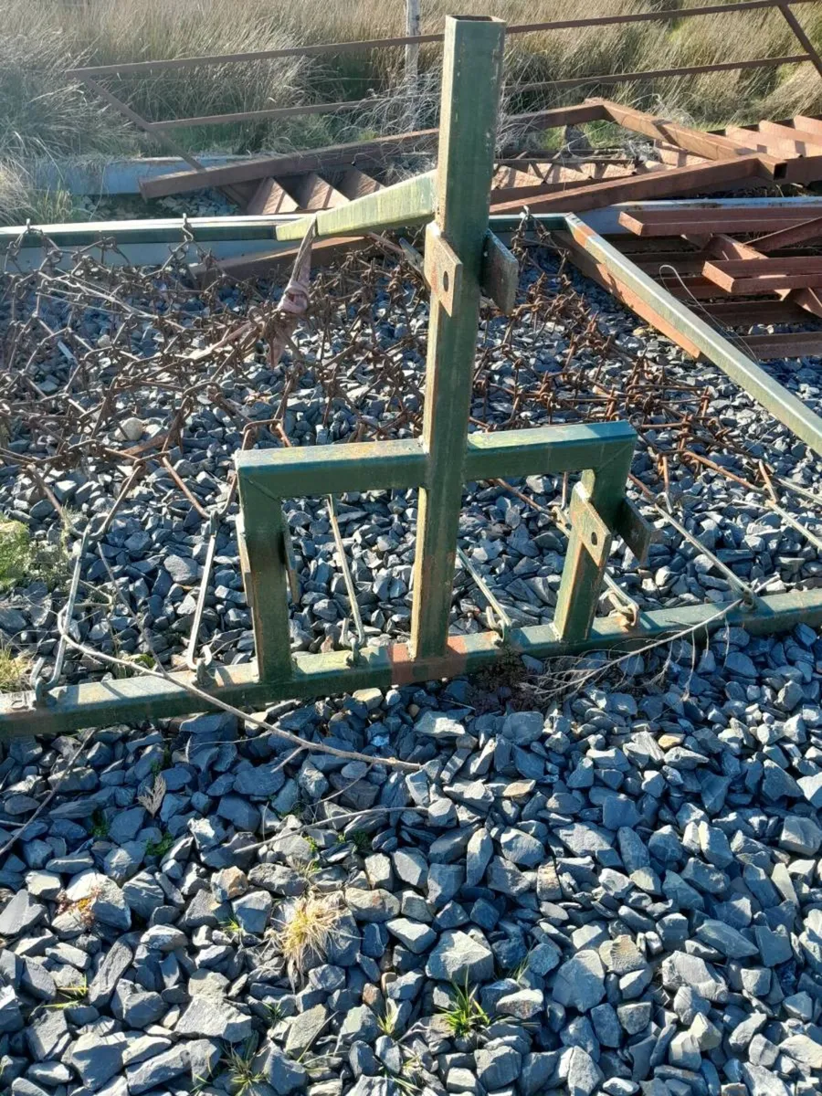 Heavy duty grass harrow - Image 1
