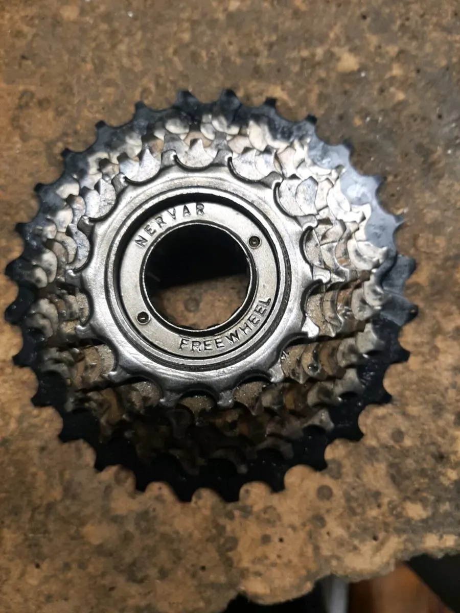 Bike part 7 speed freewheel cassette New - Image 1