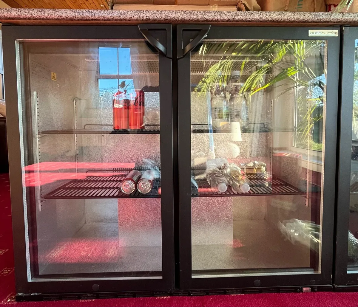 2 bottle fridges - Image 1