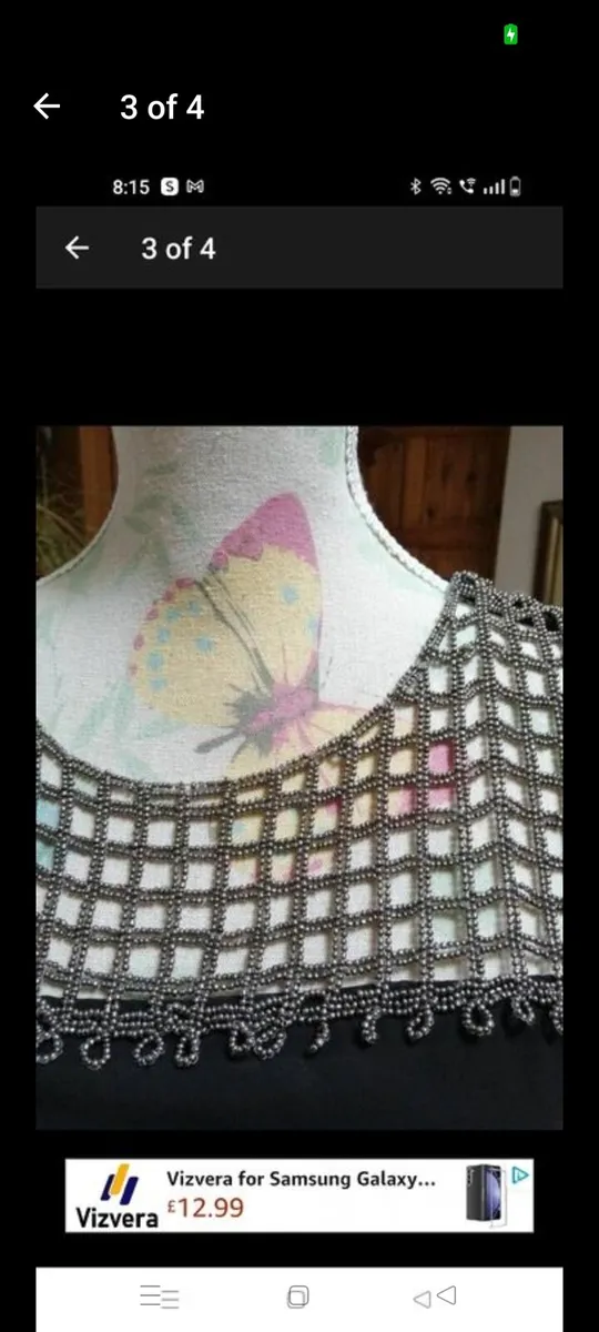 Ladies Black dress new with tags size 10 
With ela - Image 3