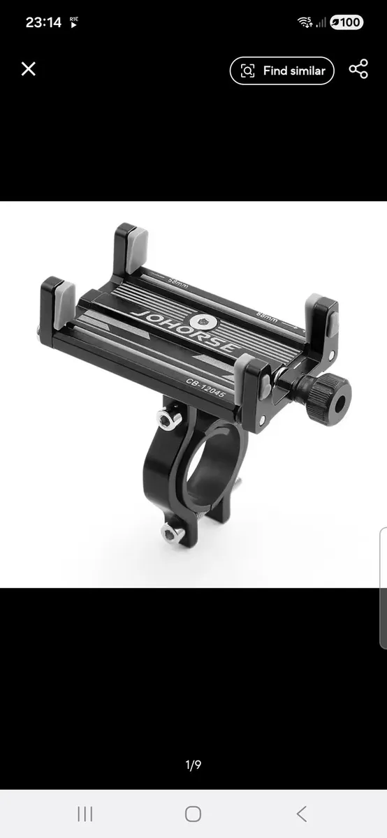 Steel Cycle Phone Holders - Image 1