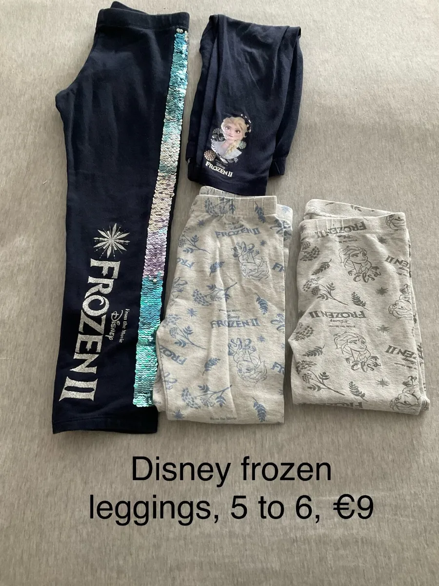 Disney frozen leggings , 5 to 6