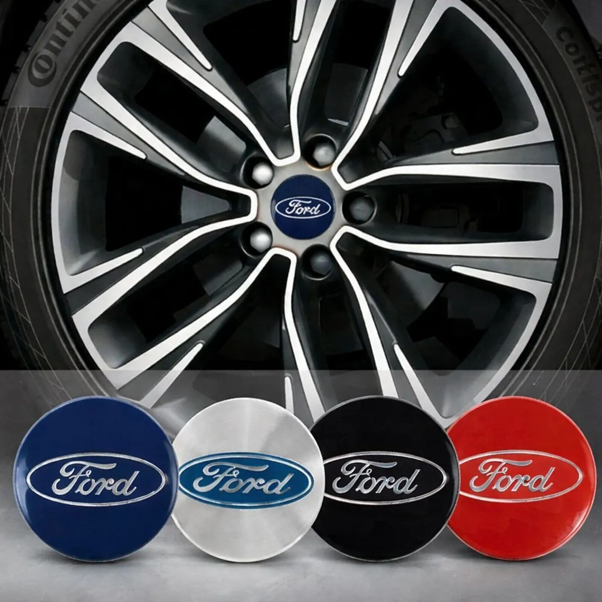 Ford Caps - Blue, Silver, Red - FREE POST - Image 1