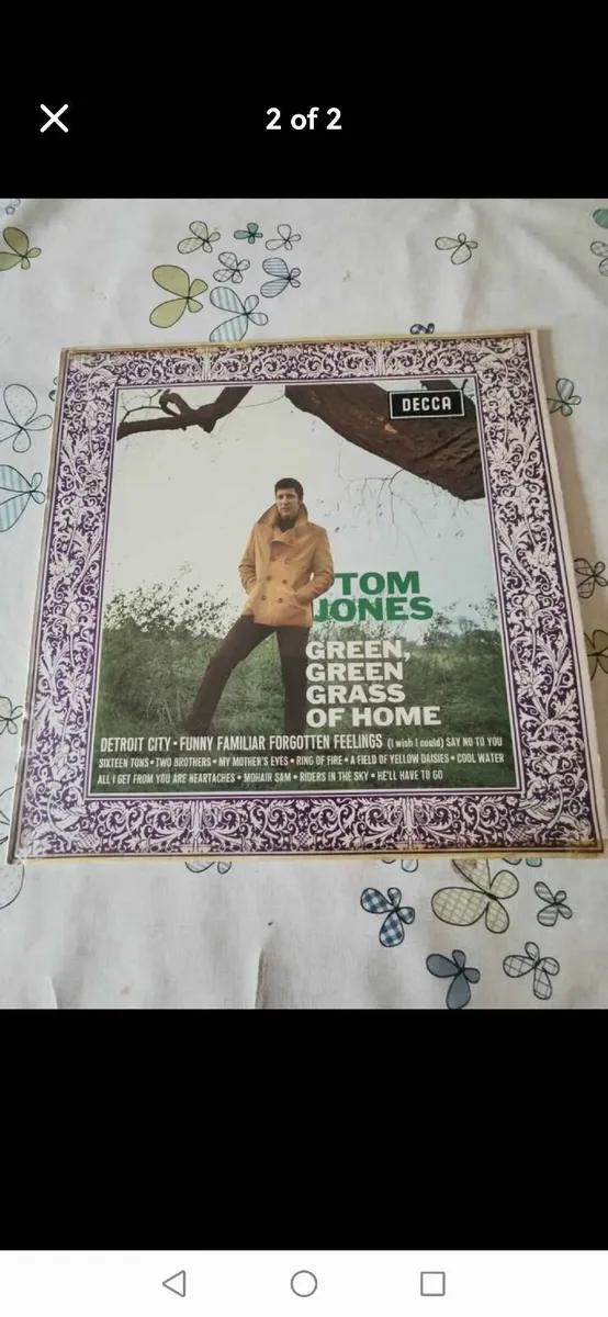 Tom Jones vinyl record