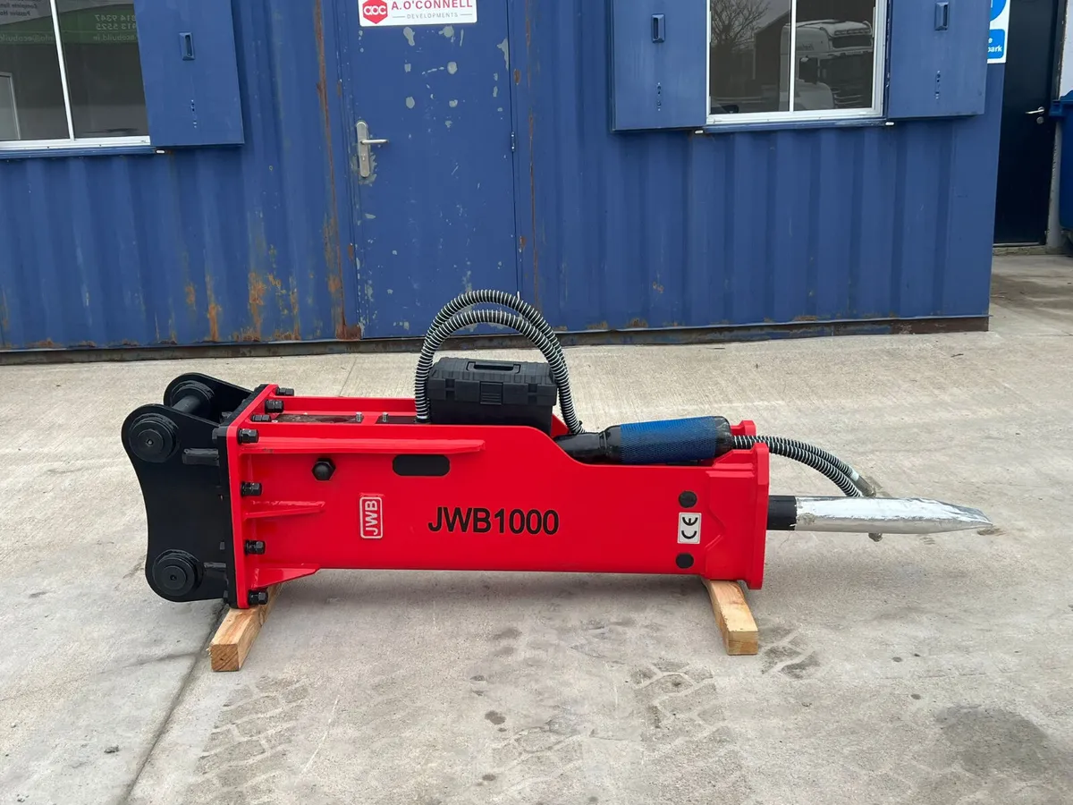 Rock Breakers 1T – 30T Excavators – Available - Image 1