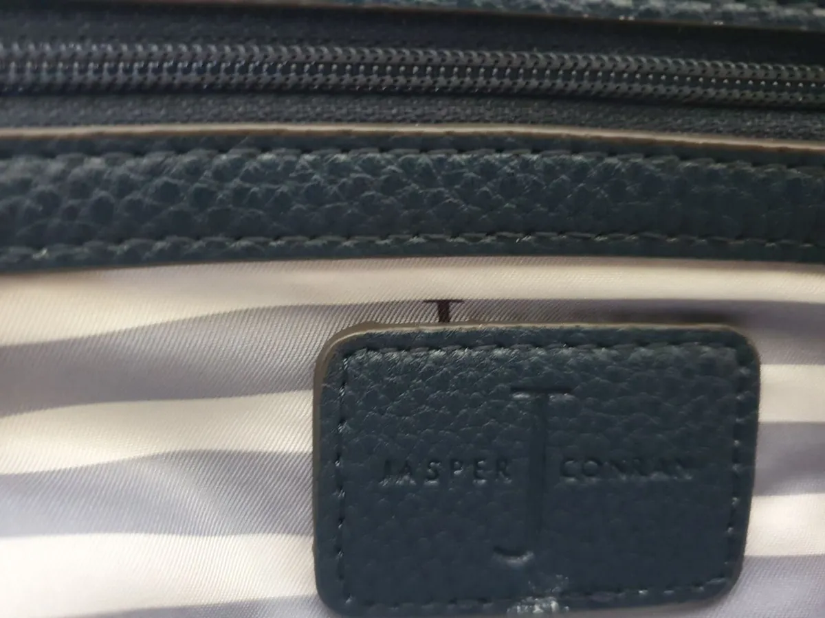 Jasper Conran navy tote vag - Image 4