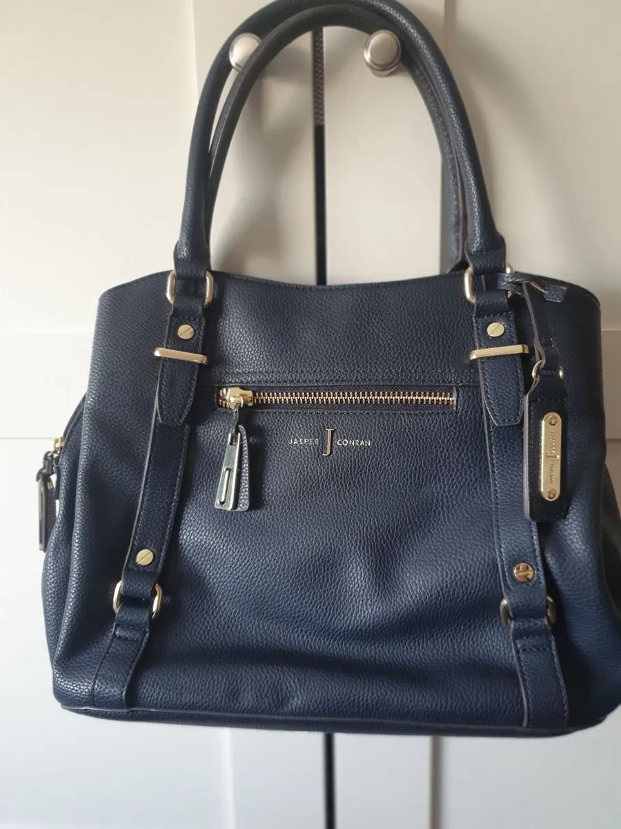 Jasper Conran navy tote vag - Image 1
