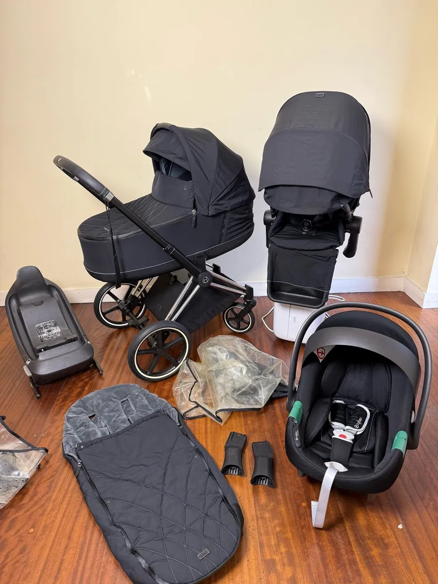 Full Cybex Priam car seat isofix pram buggy - Image 1