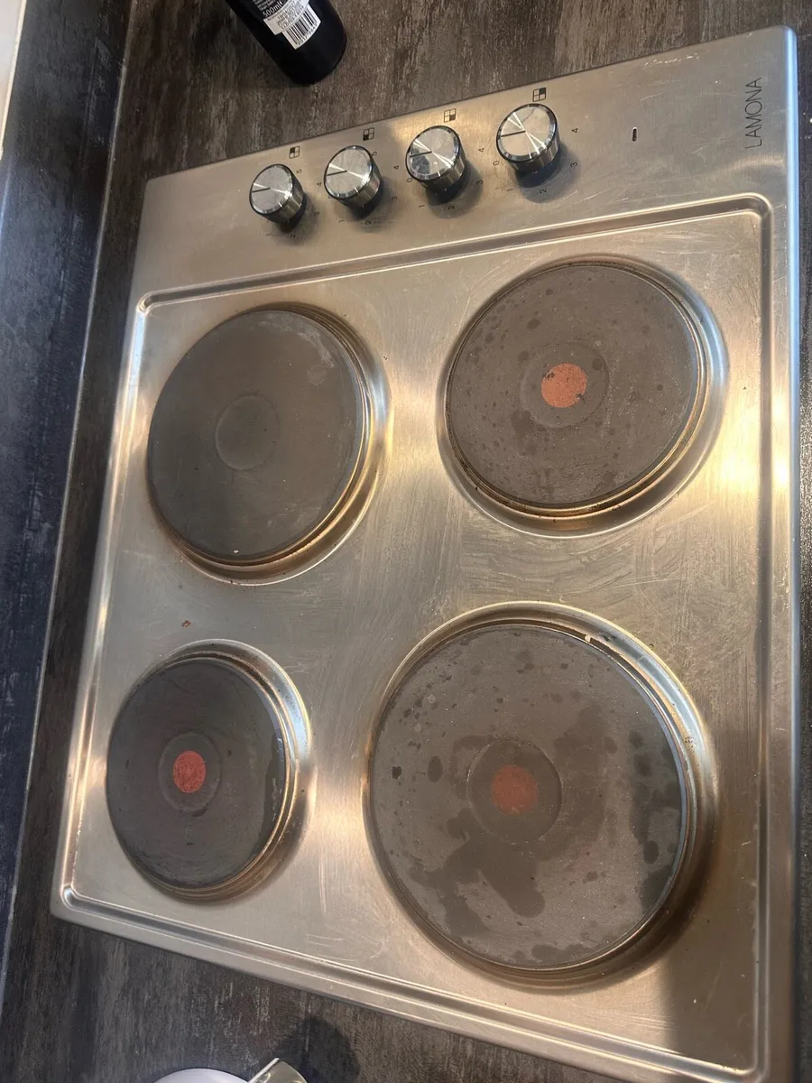 Lamona Electric Hob stainless steel - Image 1