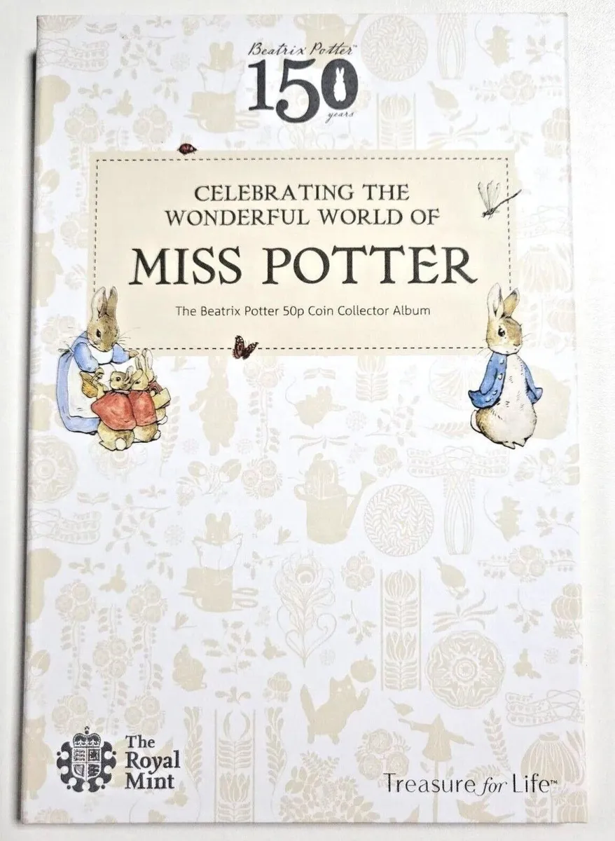 Beatrix Potter collectors album, Free Post - Image 1
