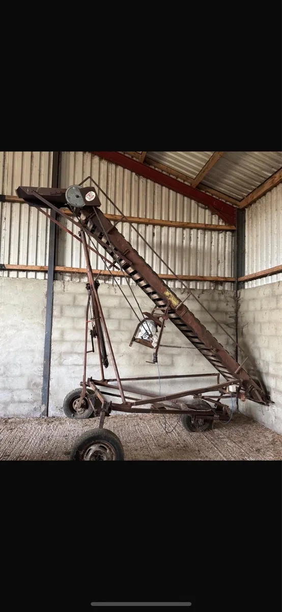 Teagle bale elevator