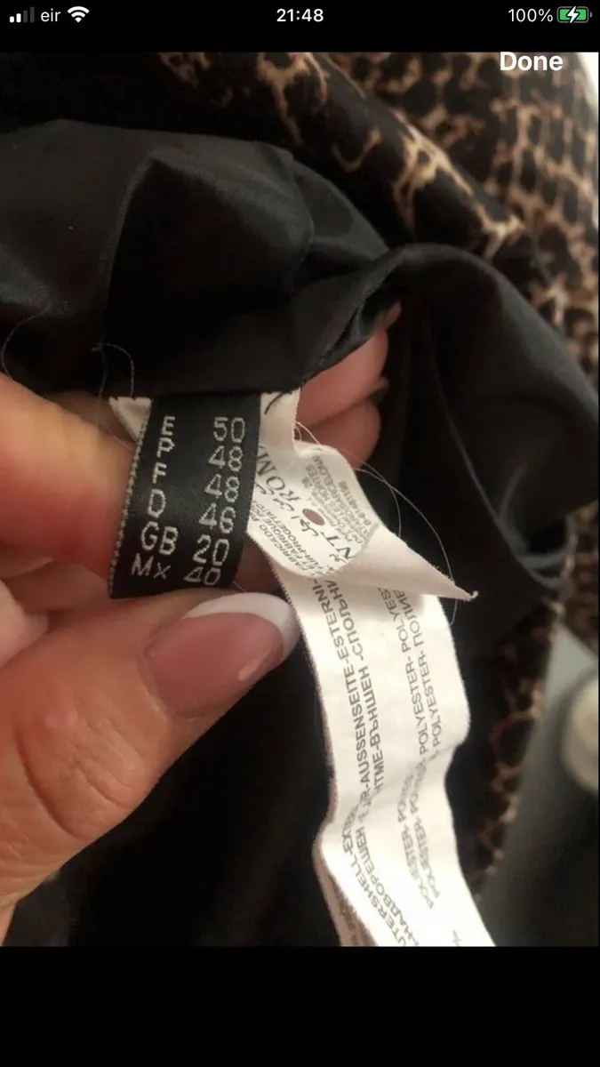 Ladies stunning jacket size 20 €10 - Image 4