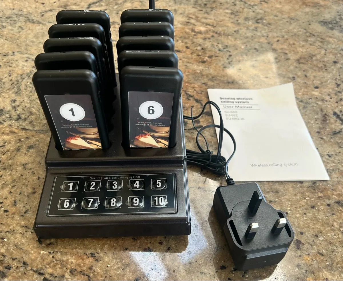 New - Restaurant Or Bar Queueing Calling System - Image 1