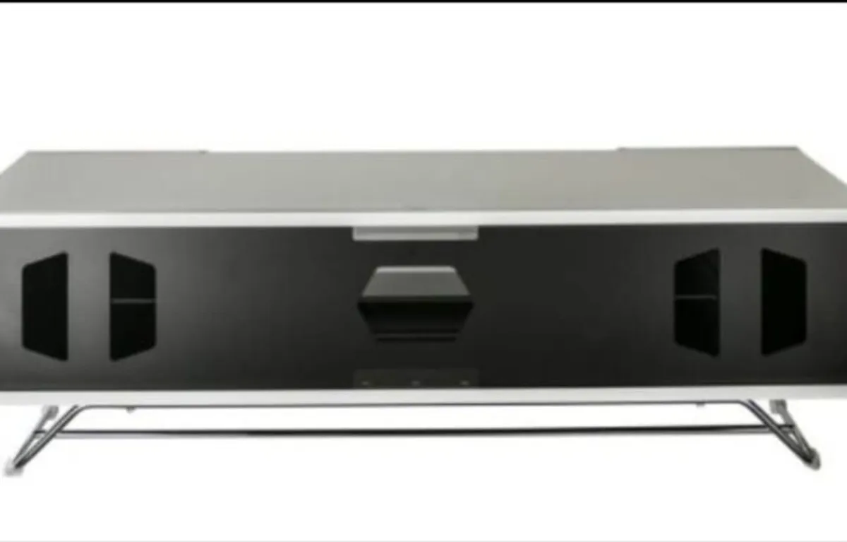 White high gloss tv coffee unit - Image 4