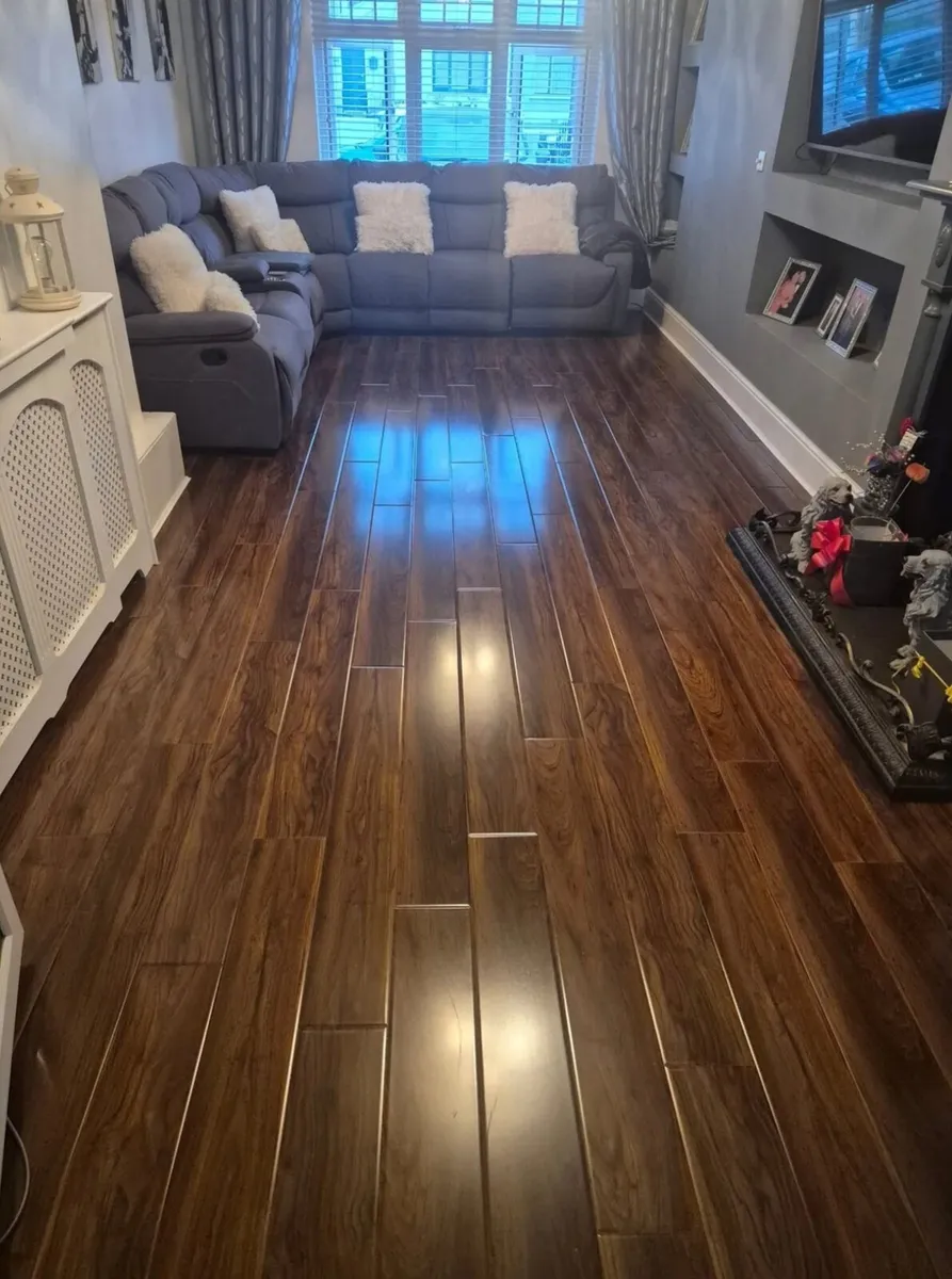 New 12mm high gloss laminate flooring