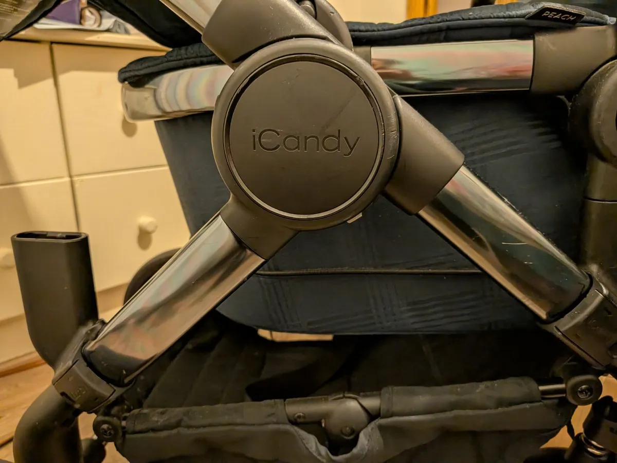 Icandy peach pram and buggy - Image 2