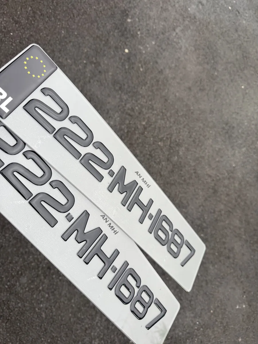 Donegal style number plates delivered - Image 2