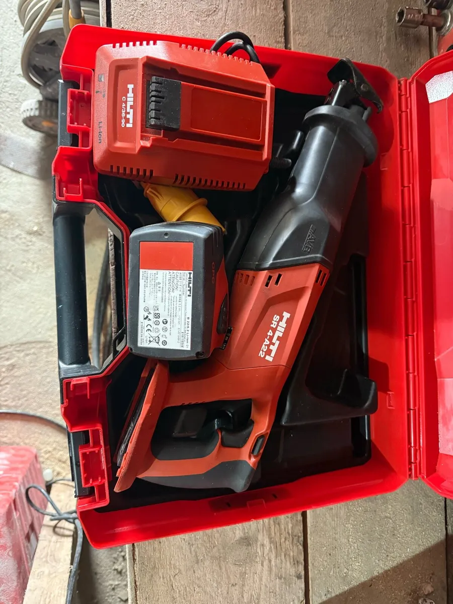 Hilti reciprocating saw - Image 2