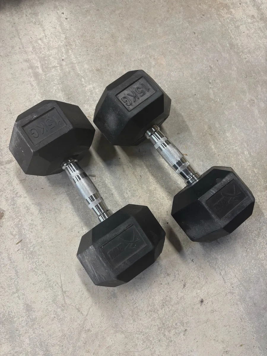 15kg dumbbell set - Image 2