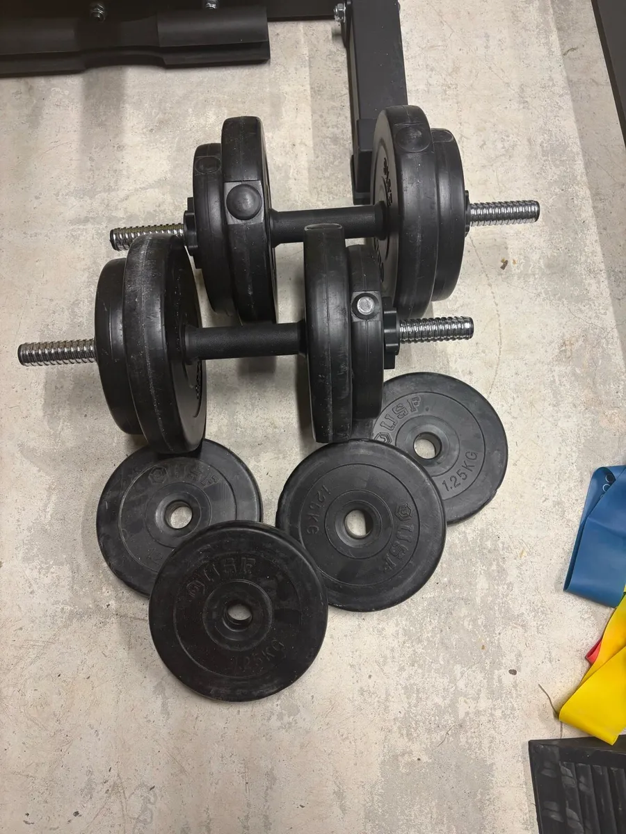 Adjustable dumbbell set - Image 1