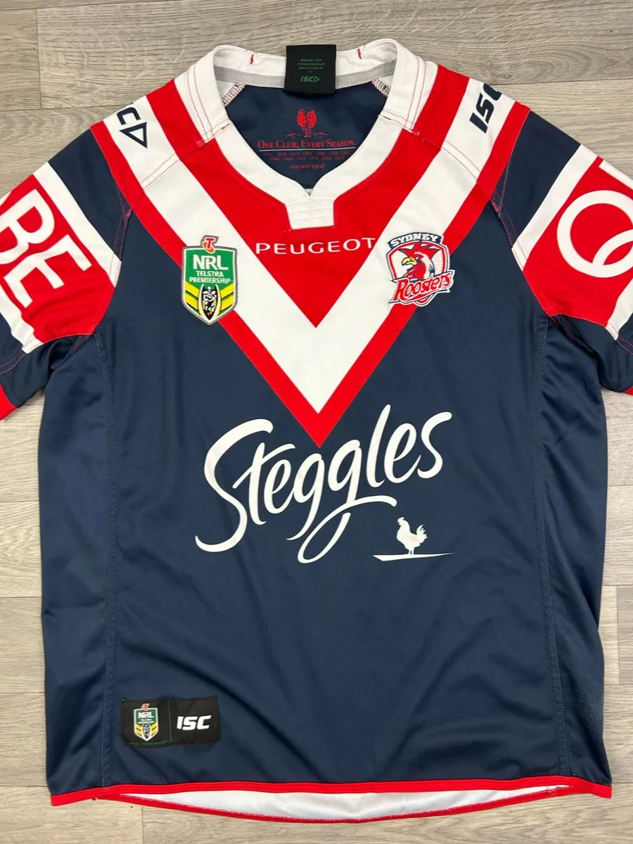 ISC Sydney Roosters NRL Rugby Jersey Shirt Mens XL - Image 2