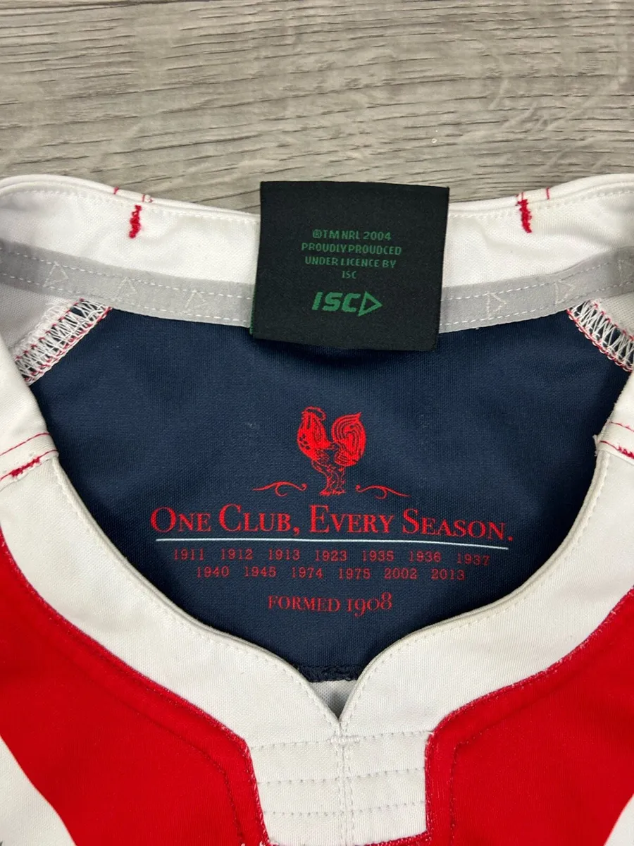 ISC Sydney Roosters NRL Rugby Jersey Shirt Mens XL - Image 4