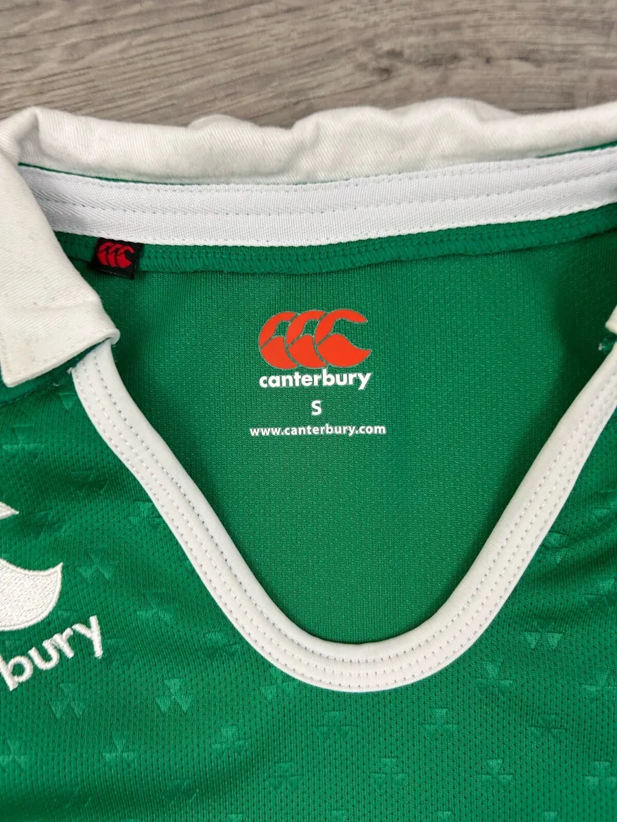 Canterbury Ireland Rugby Jersey Shirt Mens Small - Image 4