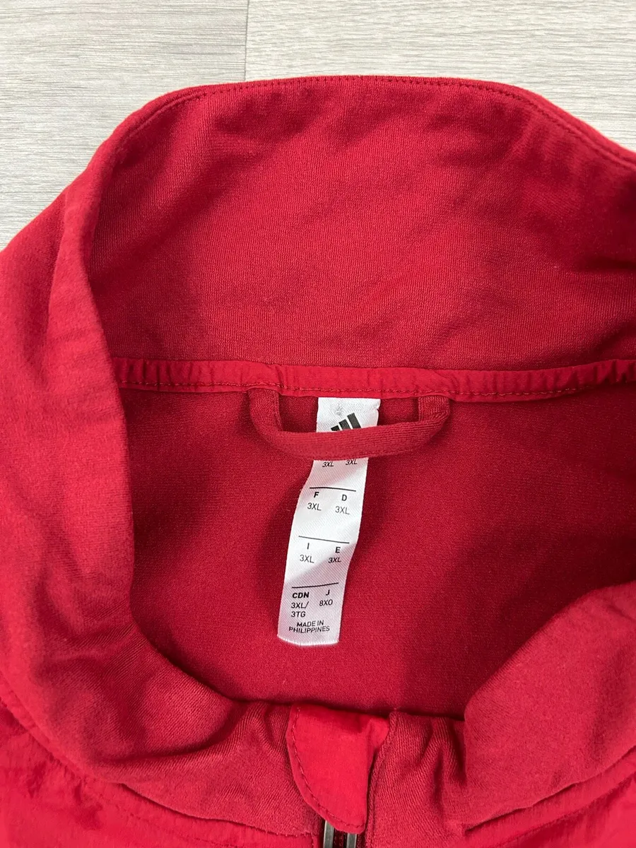 Adidas Munster Rugby Half Zip Jumper Mens 3XL - Image 4