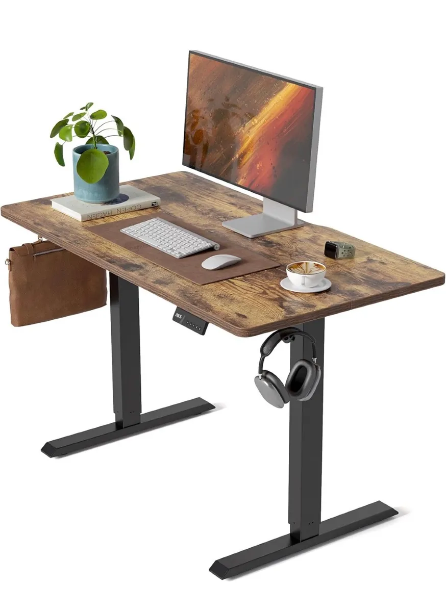 Electric Standing Desk 100 X 60 cm Heigh Adjustabl - Image 2