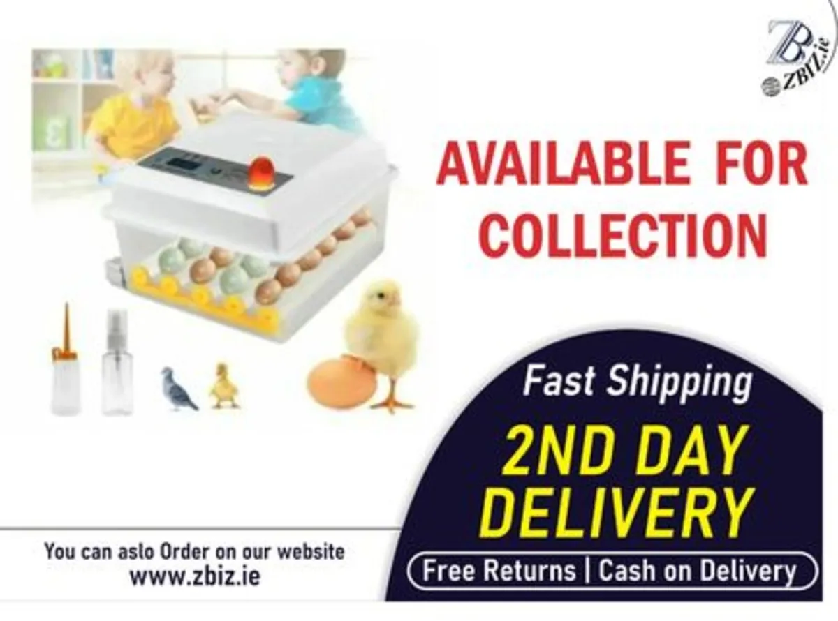Automatic 16 Egg Incubator & Temperature Control - Image 1