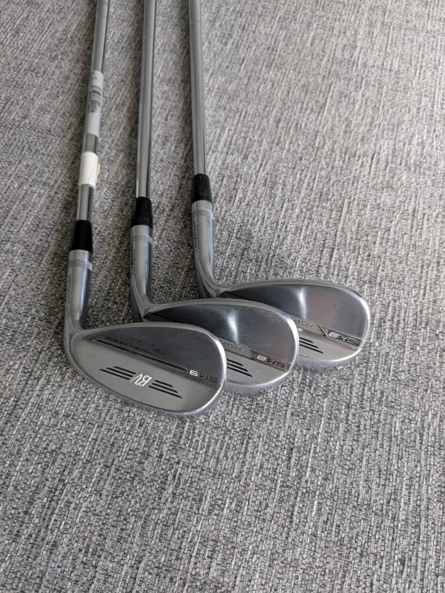 3 Vokey Wedges, SM9 50, SM8 56, SM8 60 - Image 2