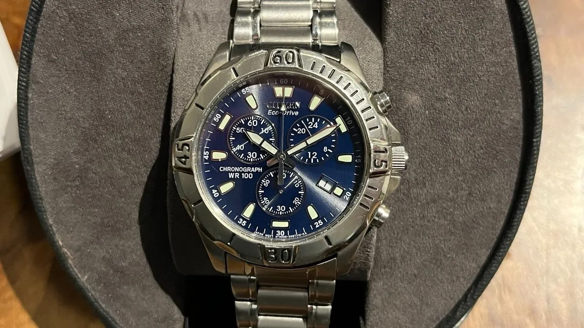 Citizen H500 Eco-Drive Chrono Watch (Full Set) - Image 1