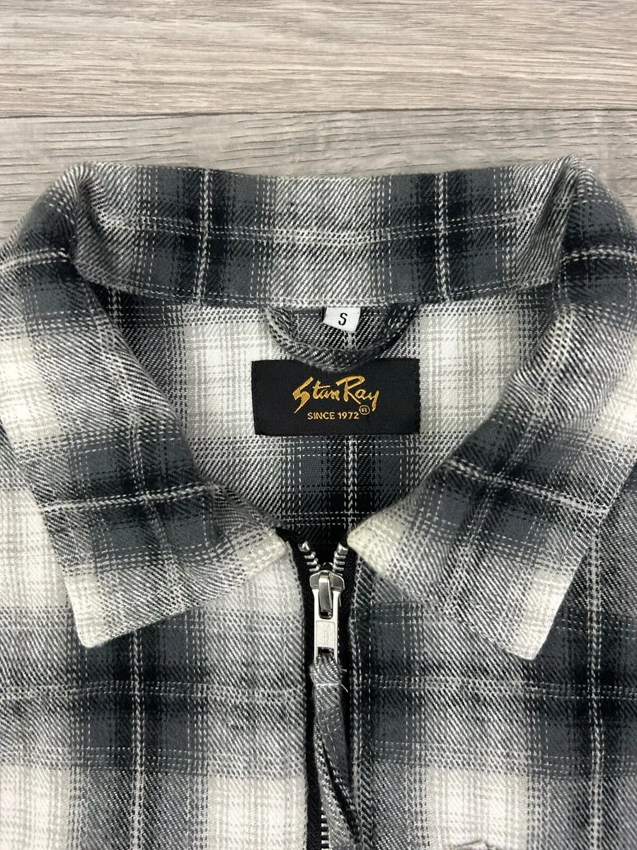 Stan Ray Flannel Check Jacket Mens S/M - Image 4