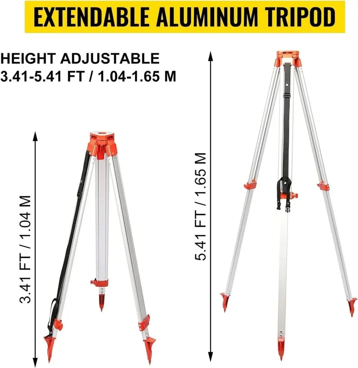 Red Rotary Laser Level Self Leveling Measuring Kit - Image 4