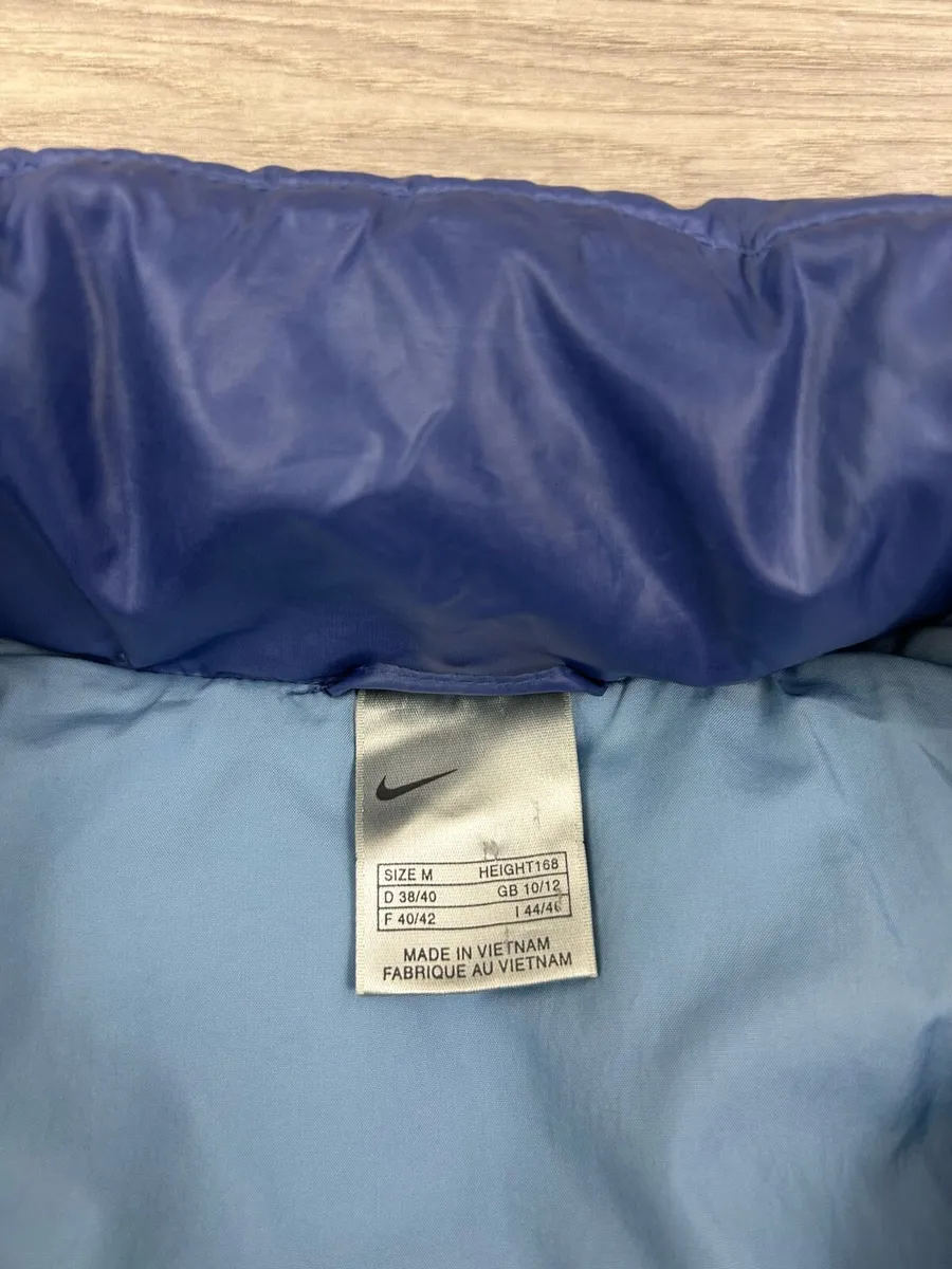 Vintage 2000s Nike Down Puffer Jacket Womens M - Image 4