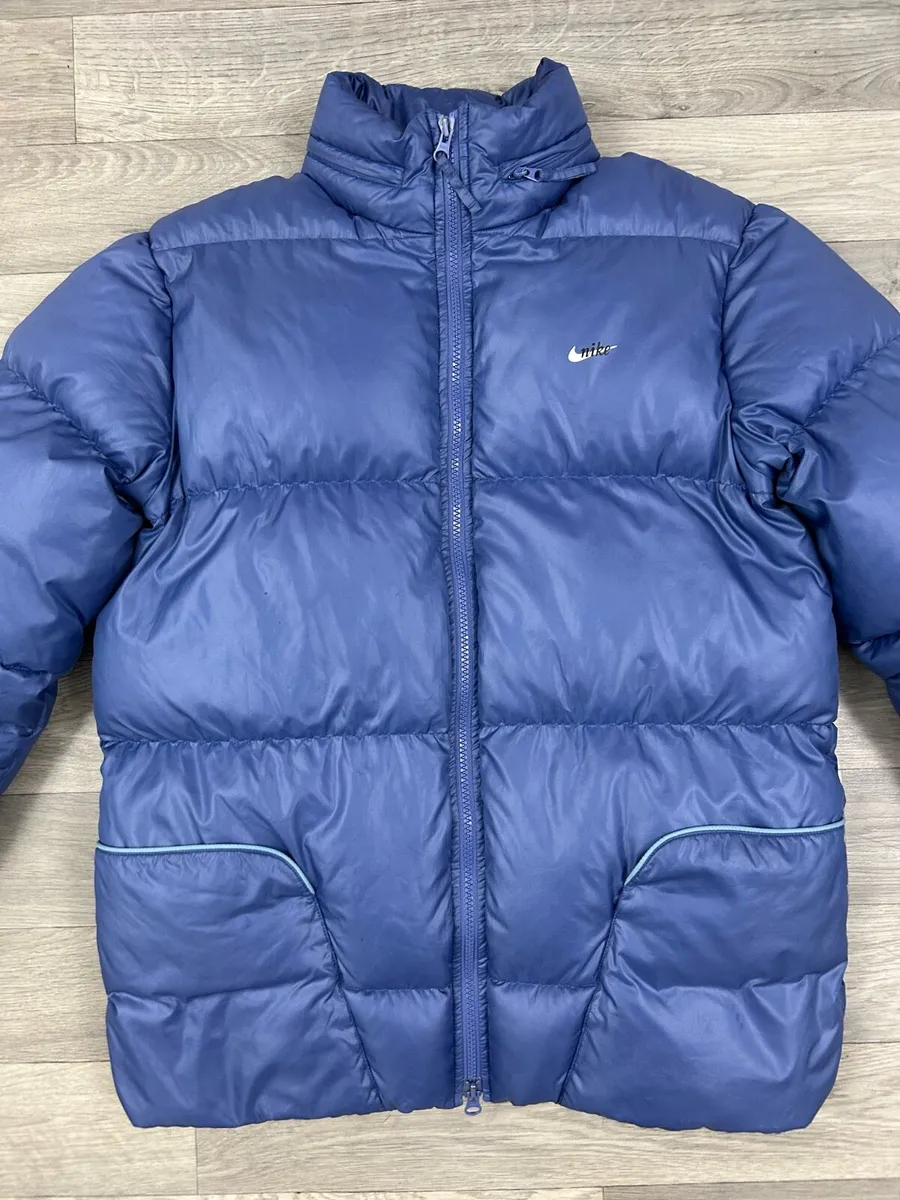 Vintage 2000s Nike Down Puffer Jacket Womens M - Image 2