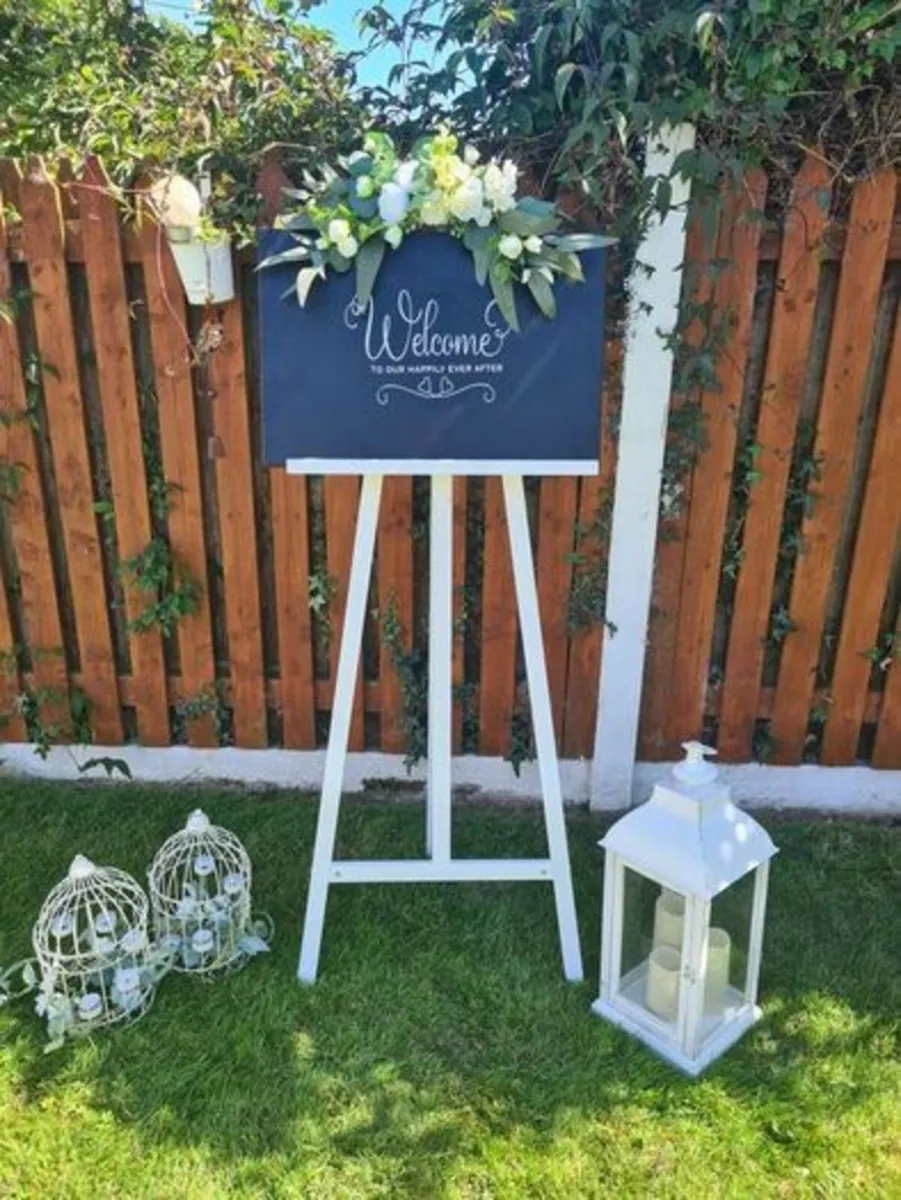 Welcome Sign Set for Rent